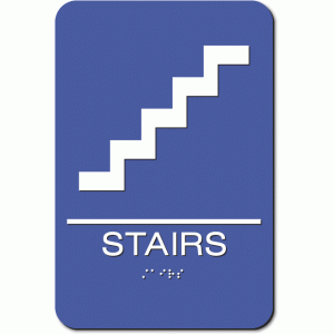 STAIRS Sign - Styrene