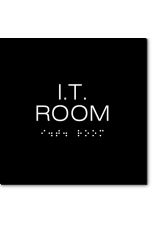 I.T. ROOM Sign