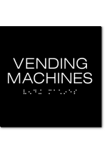 VENDING MACHINES Sign