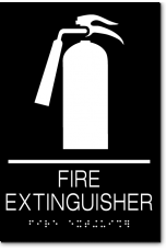 FIRE EXTINGUISHER Sign