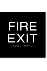 FIRE EXIT Sign