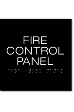 FIRE CONTROL PANEL Sign