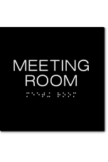 MEETING ROOM Sign