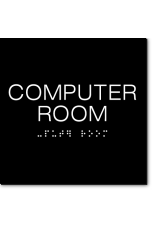 COMPUTER ROOM Sign