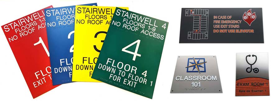 A Wide Variety of Custom ADA Signs