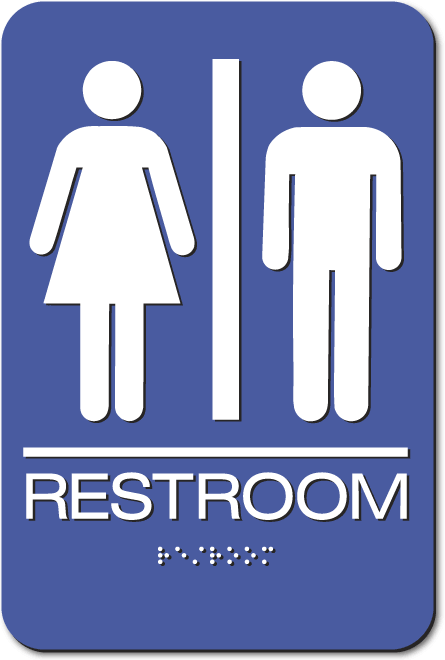 UNISEX Restroom Sign | ADA Sign Factory